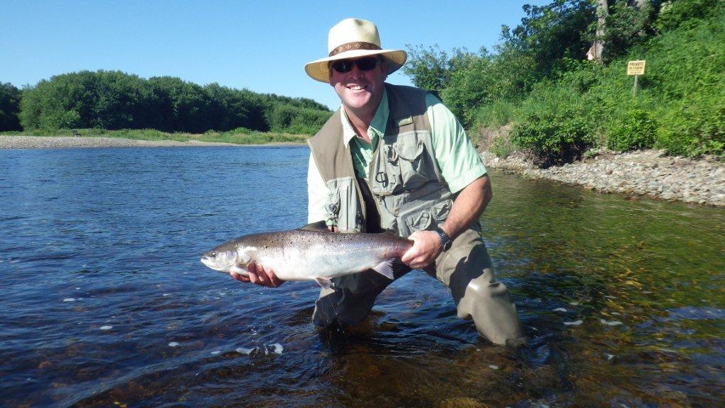 Miramichi Fishing Report for Thursday, August 9, 2012 - Giver on the River