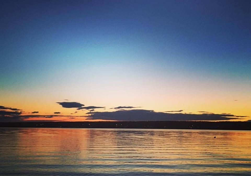 Sunset on the Miramichi. Photo by Ash Leigh Reynolds
