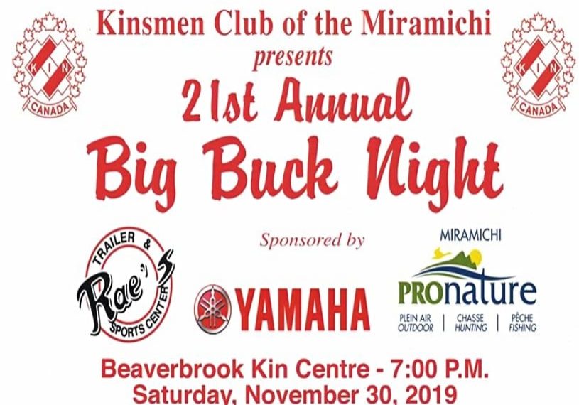 21st Annual Big Buck Night Logo