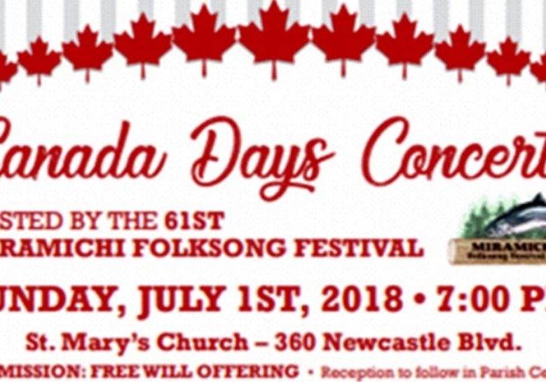 61st Miramichi Folksong Festival Canada Days Concert 002