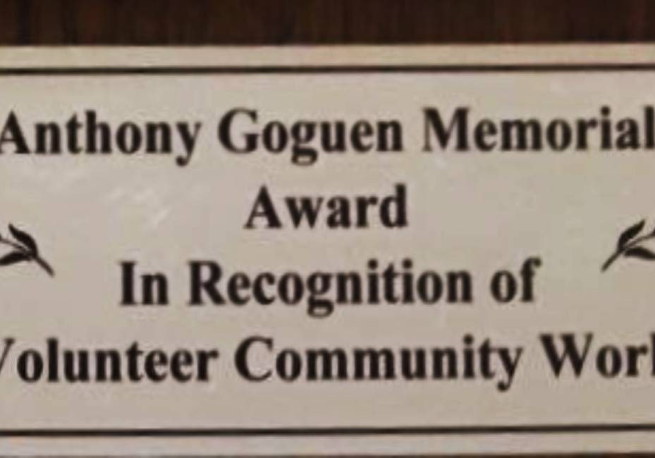Anthony Goguen Award Logo