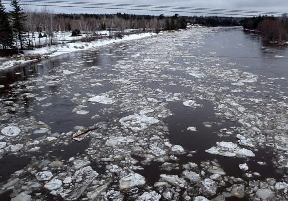 Blackville Bridge looking down river