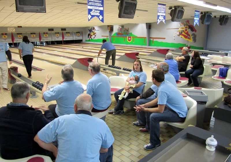 A great time was had by the Masons attending the Bowlathon, with lots of laughter at the many gutter balls.