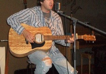 Darren McKinnon performs at the Miramichi Folklore Park in Renous for a Friday Night Racket.