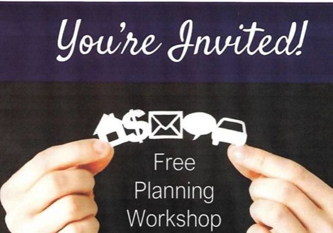 Free Planning Workshop Canadian Purple Shield