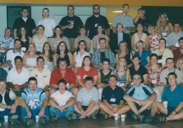 This what the gang looked like 10 years ago at their 10th reunion.