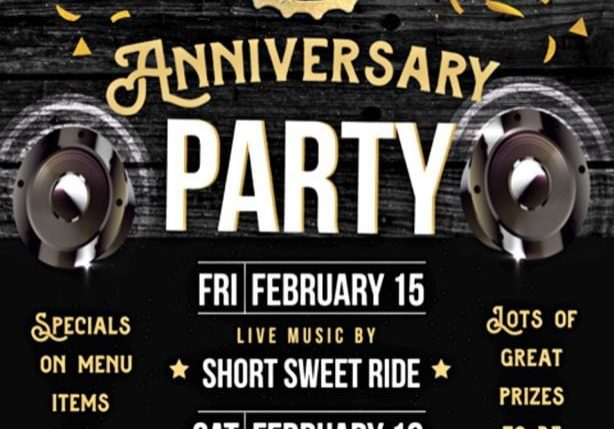 Mikes Bar and Grill 20th Anniversary Party Poster