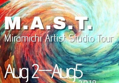 Miramichi Art Studio Tours 2018 Logo