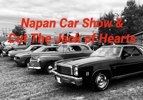 Napan Car Show and Cut the Jack of Hearts Under the Roof!