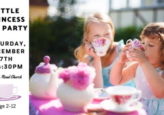 Princess Tea Party at the Boom Road Pentecostal Church