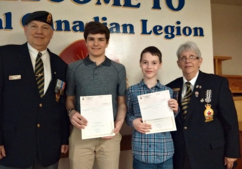 RCLB3 Chatham Provincial Literary Contest Award Winners