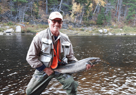 Tom Tonge from Quispamsis with a nice hen