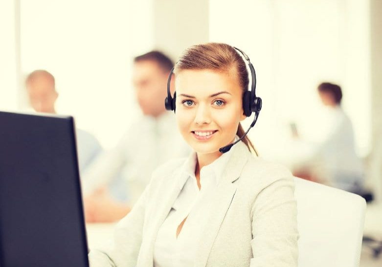 call centre woman