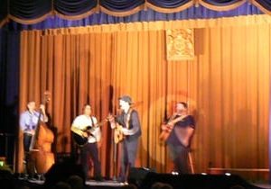 Performers on stage at Beaverbrook Kin Centre