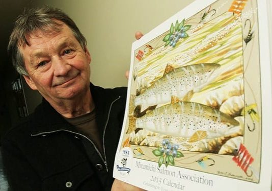 Calendar: Greg Sprague, a board member with the Miramichi Salmon Association, has helped put together the MSAâs sixth annual fundraising calendar. The calendars have become collectorâs items for many, but making the 2013 calendar even more special is the fact that it is celebrating the MSAâs 60th anniversary.