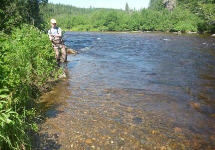 From our archives: Anglers at the Depot Crown Reserve stretch.