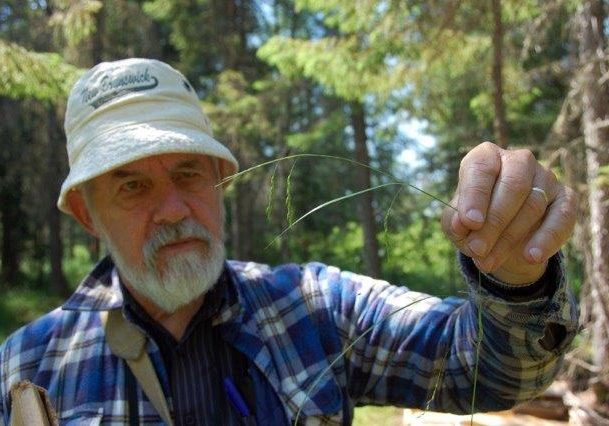  Dave McLeod, field biologist working on species inventory. Photo by Tim Humes