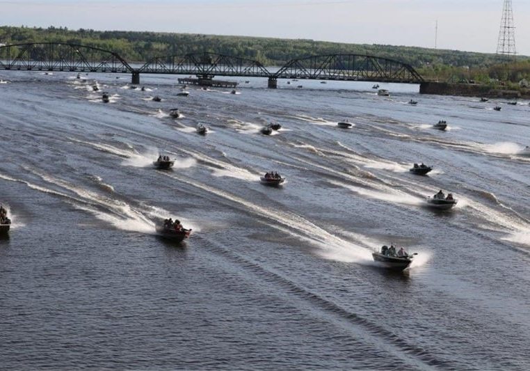 And they're off at the Miramichi Striper Cup!