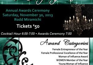 Women of Influence Miramichi awards gala